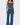 Ribbed set in Vintage Blue