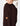 Wide Leg Utility Unisex Sweatpants in Chocolate Brown